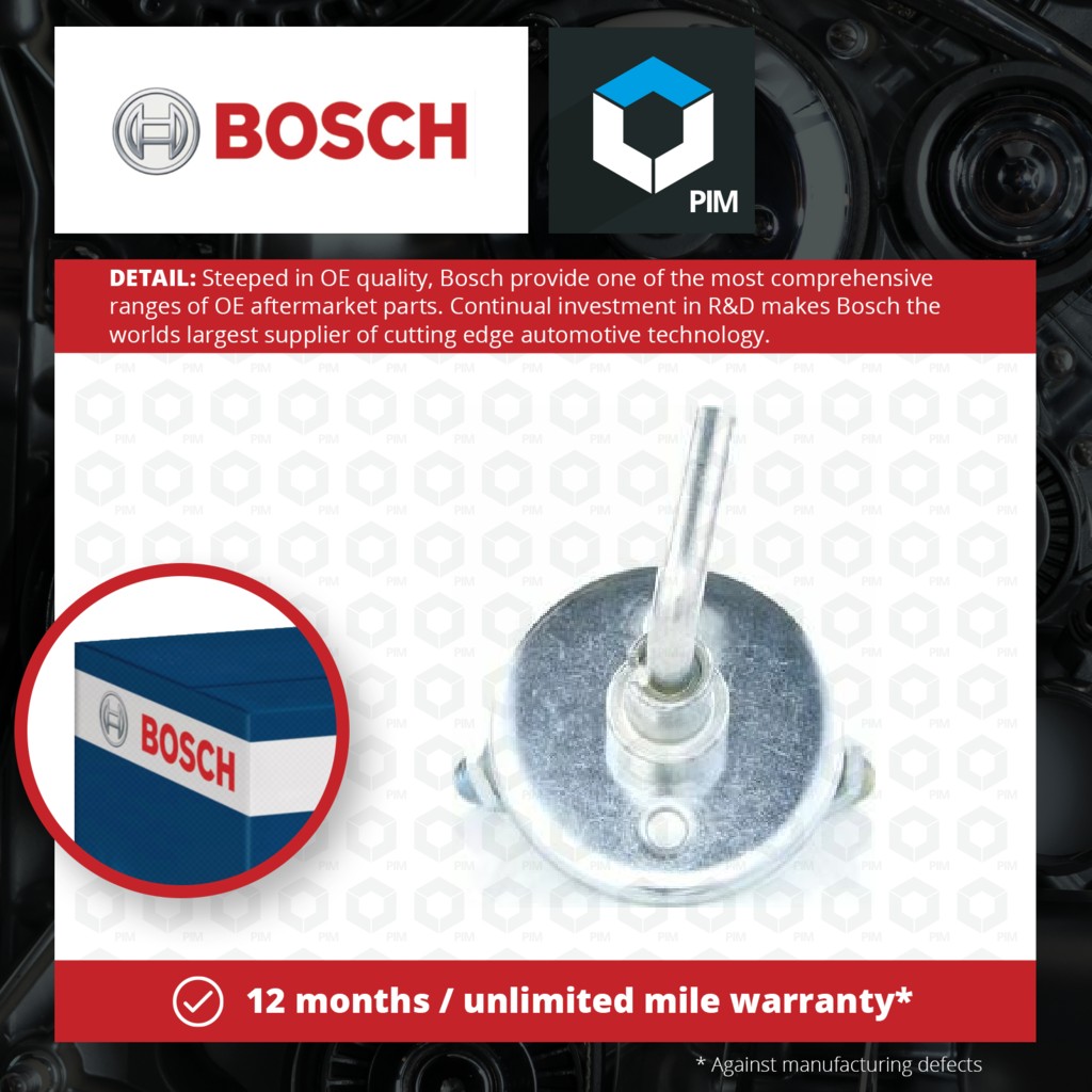 Bosch Battery Master Switch 0341001001 [PM208951]