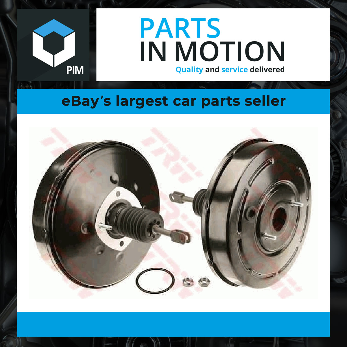 TRW Brake Booster / Servo PSA116 [PM201780]