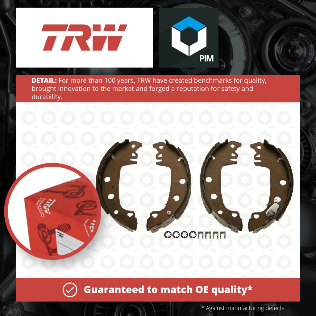 TRW Brake Shoes Set GS8315 [PM201440]