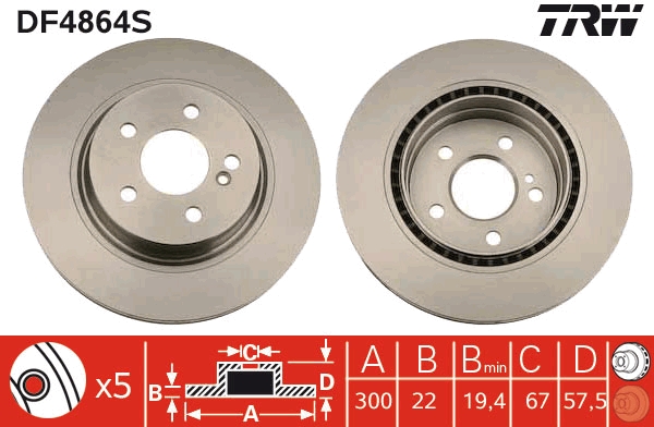 TRW DF4864S