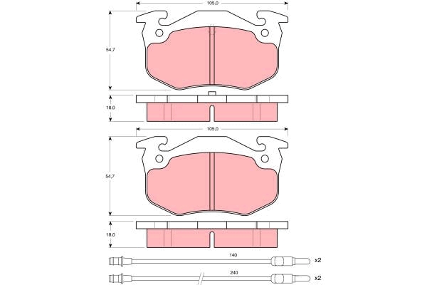 TRW GDB313