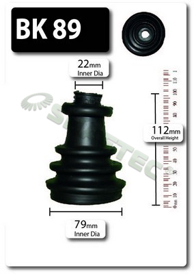 Shaftec CV Joint Boot BK89 [PM191308]