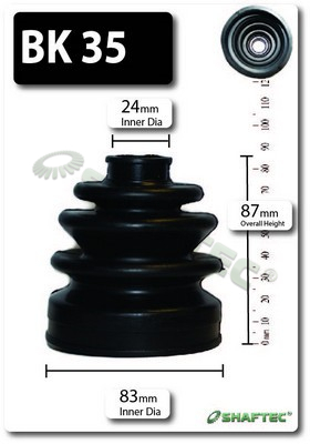 Shaftec CV Joint Boot BK35 [PM190976]