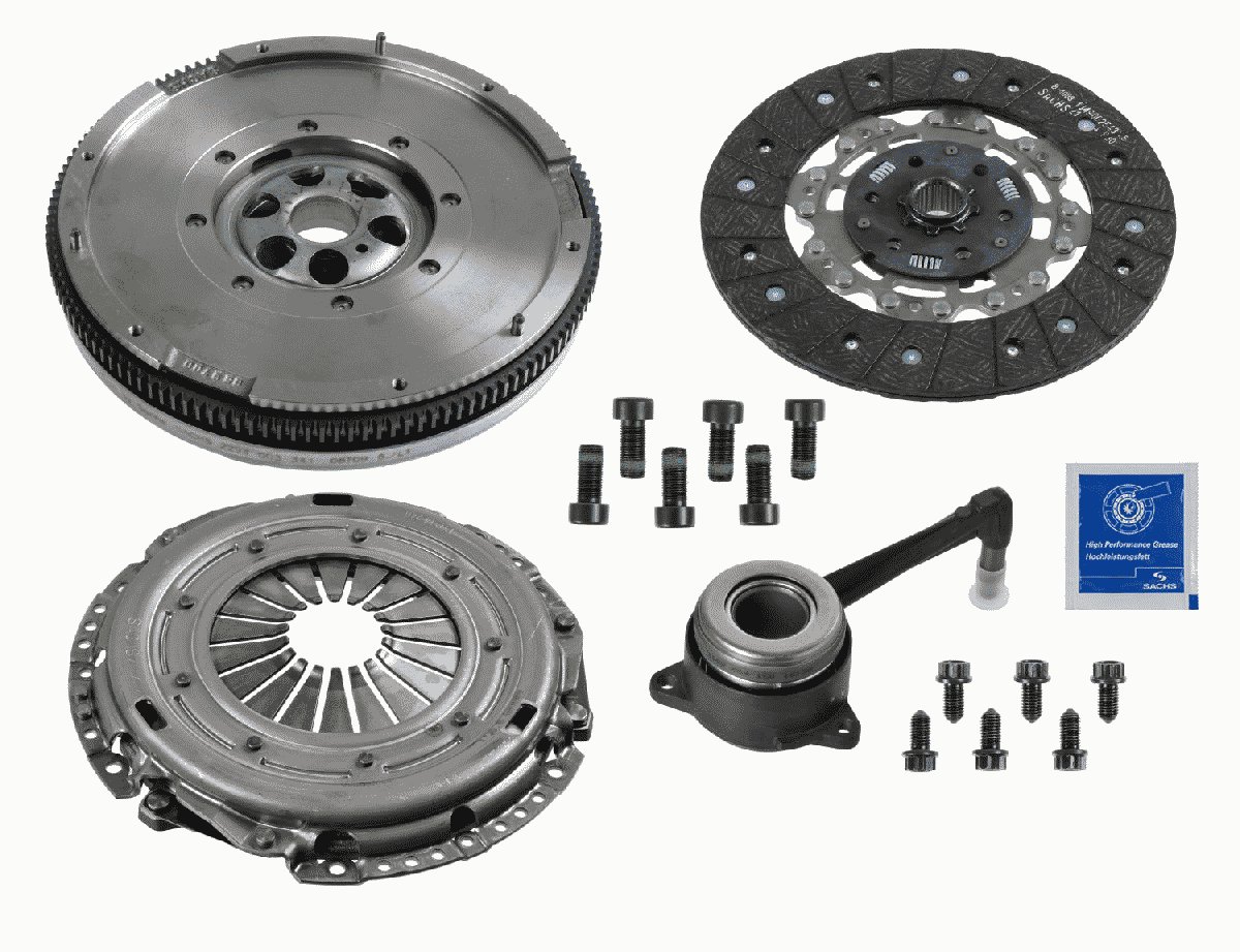 Sachs Dual Mass Flywheel DMF Kit with Clutch and CSC 2290601005 [PM190512]