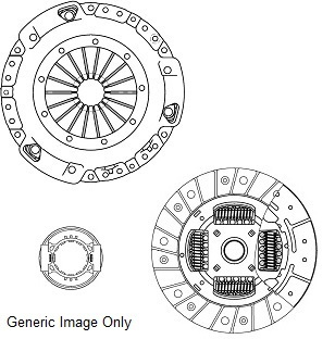 National Auto Parts Clutch kit only for solid conversion CK9921S [PM177166]