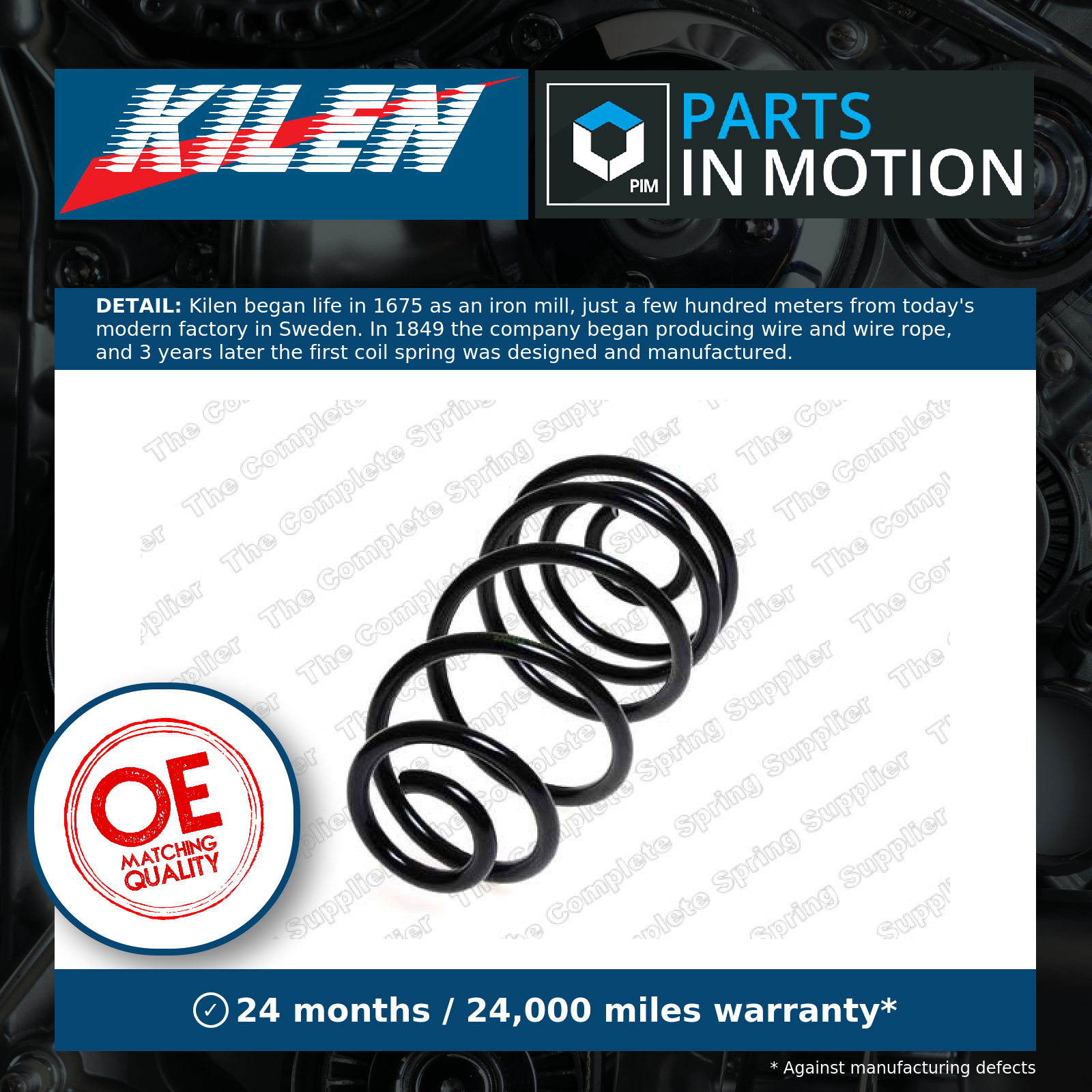 Suspension spring Rear Axle Coil spring with constant wire diameter 4263484 - Image 21
