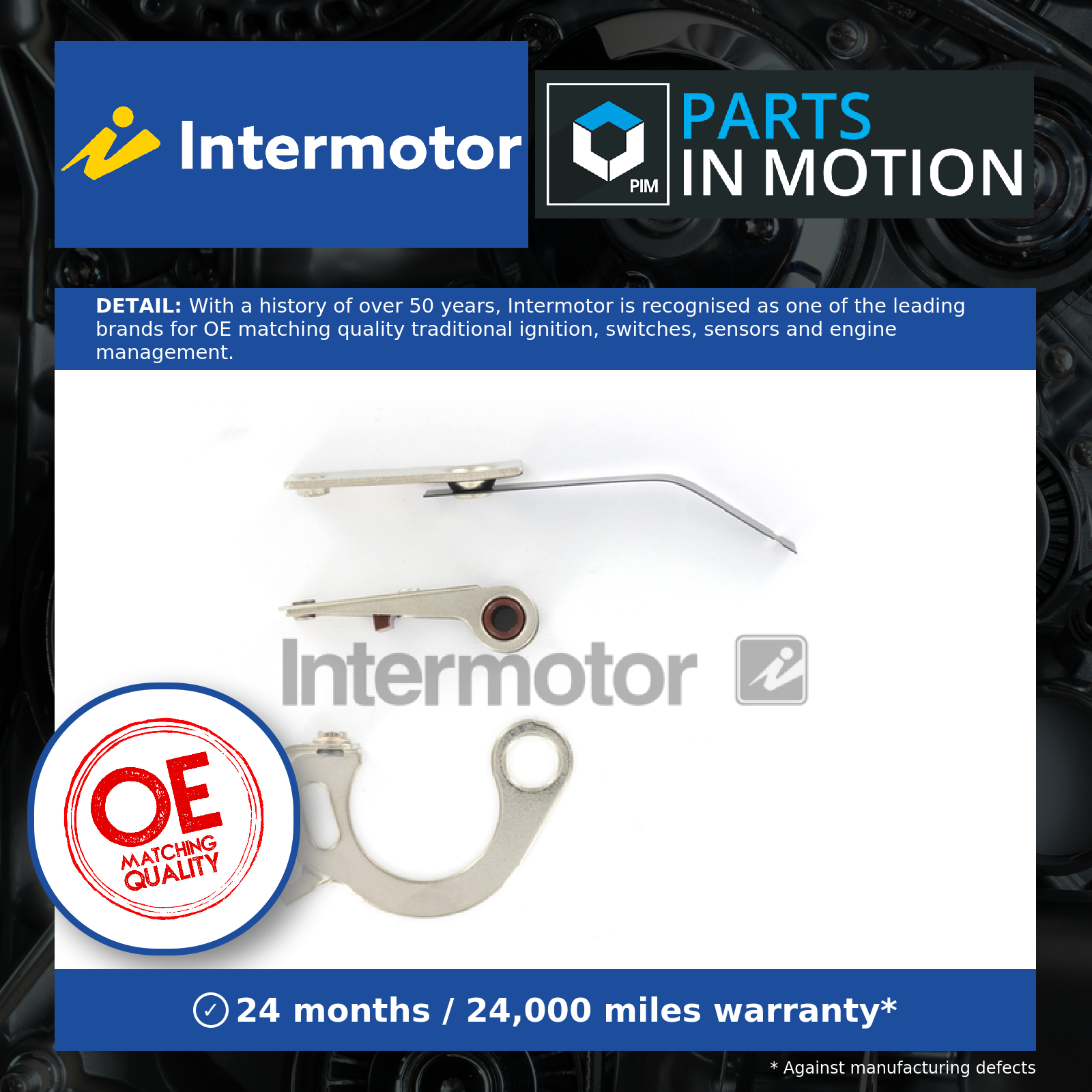 Intermotor Ignition Contact Breaker 22400 [PM159965]