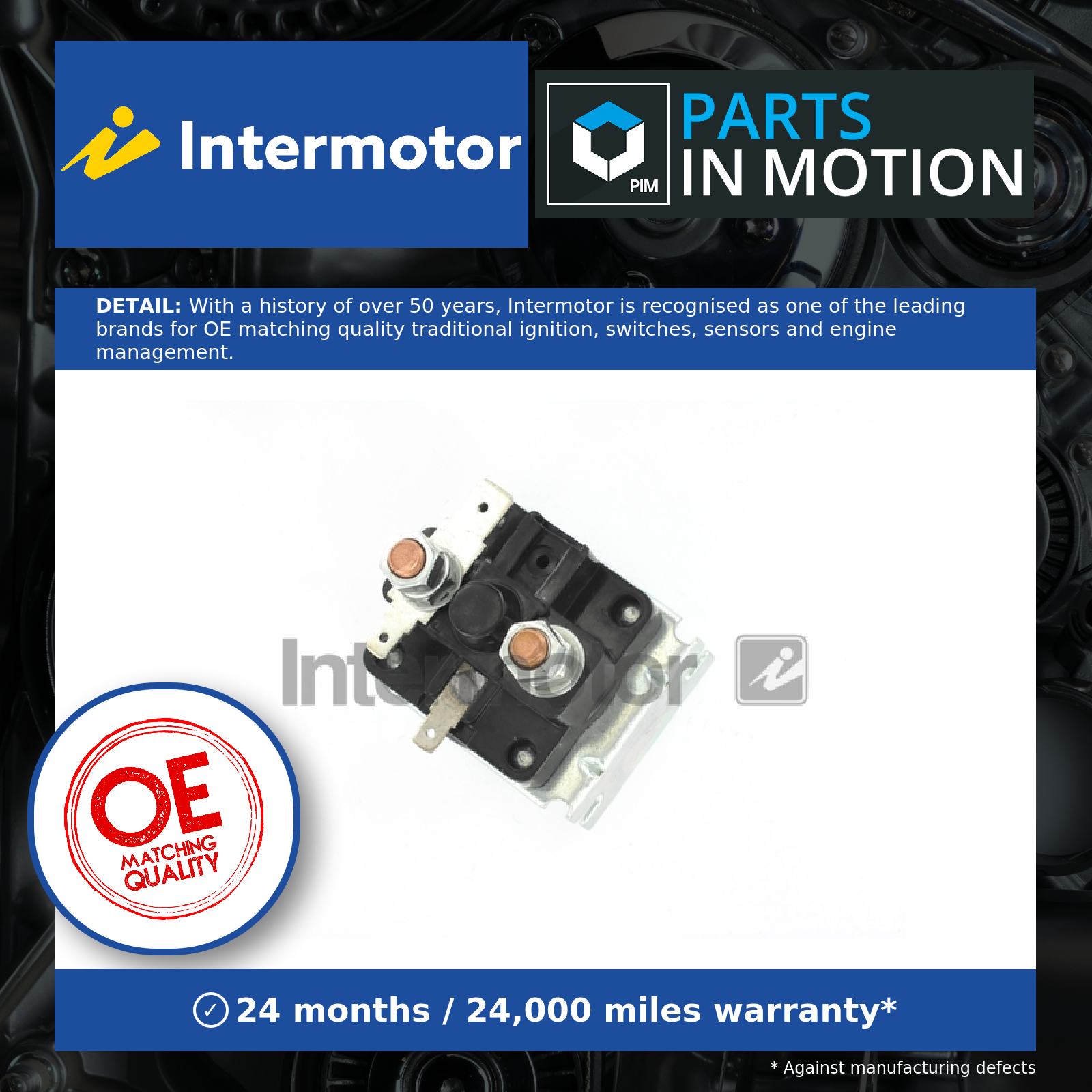 Intermotor Starter Solenoid 68000 [PM159893]