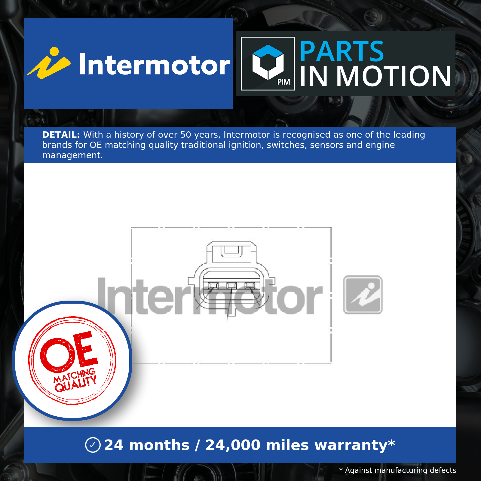 Intermotor Speed Sensor 19077 [PM159312]