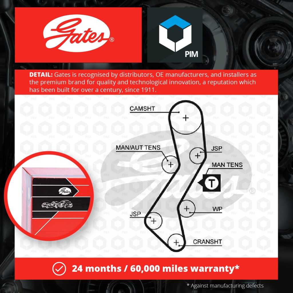 Gates Timing Belt 5451XS [PM154761]