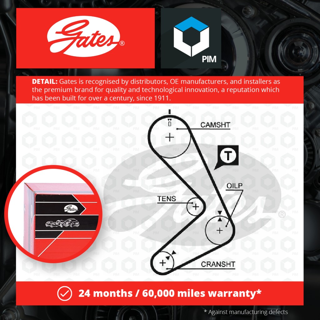 Gates Timing Belt 5131 [PM154706]