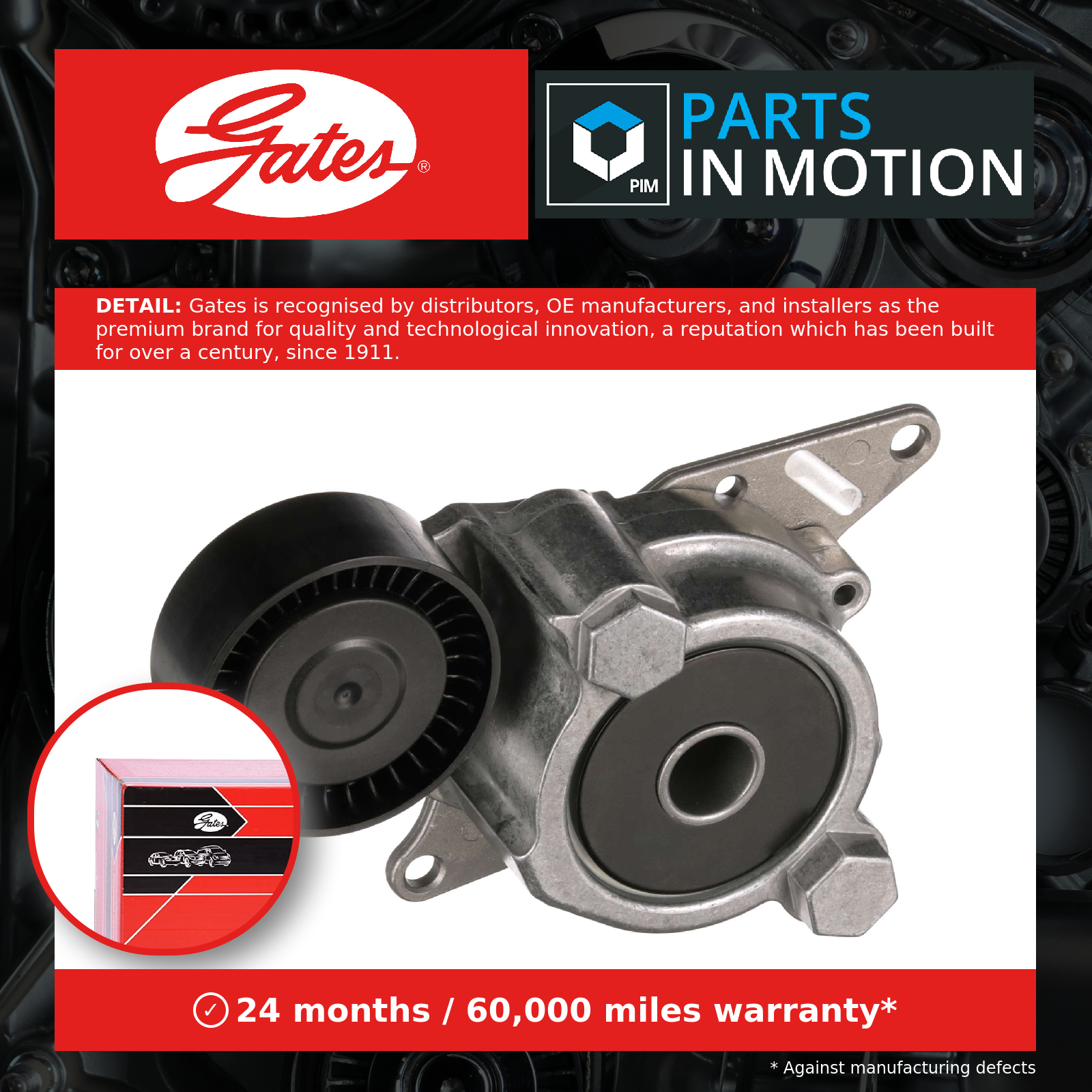 BELT TENSIONER VRIBBED BELT T38435 FOR TOYOTA COROLLA/iM/QUEST/ALTIS VERSO/VAN - Image 14