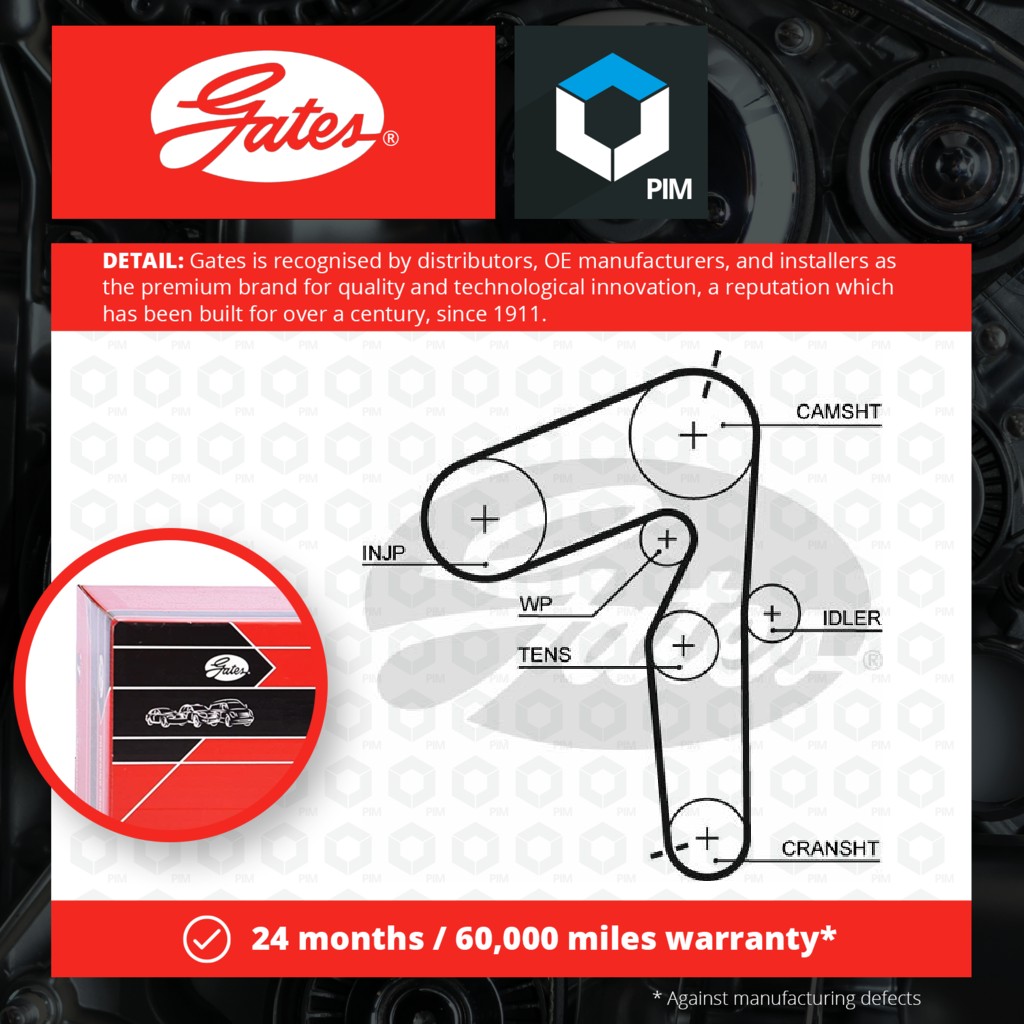 Gates Timing Belt 5500XS [PM153469]