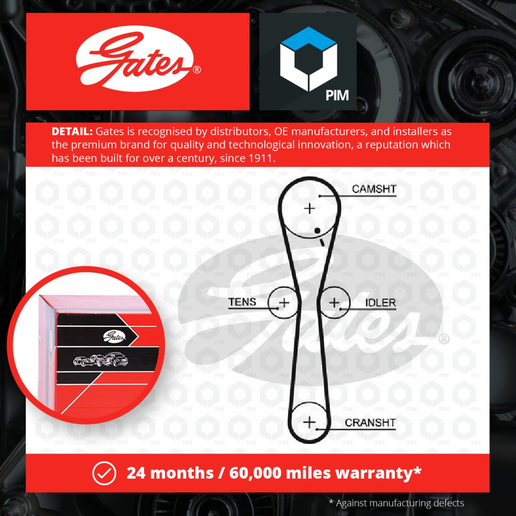 Gates Timing Belt 5547XS [PM152129]