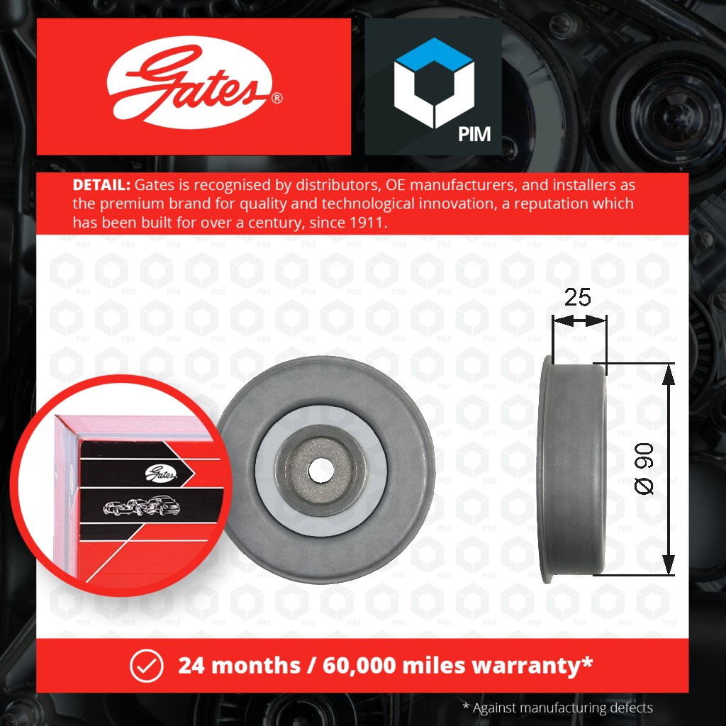 Gates Aux Belt Tensioner T39245 [PM152045]