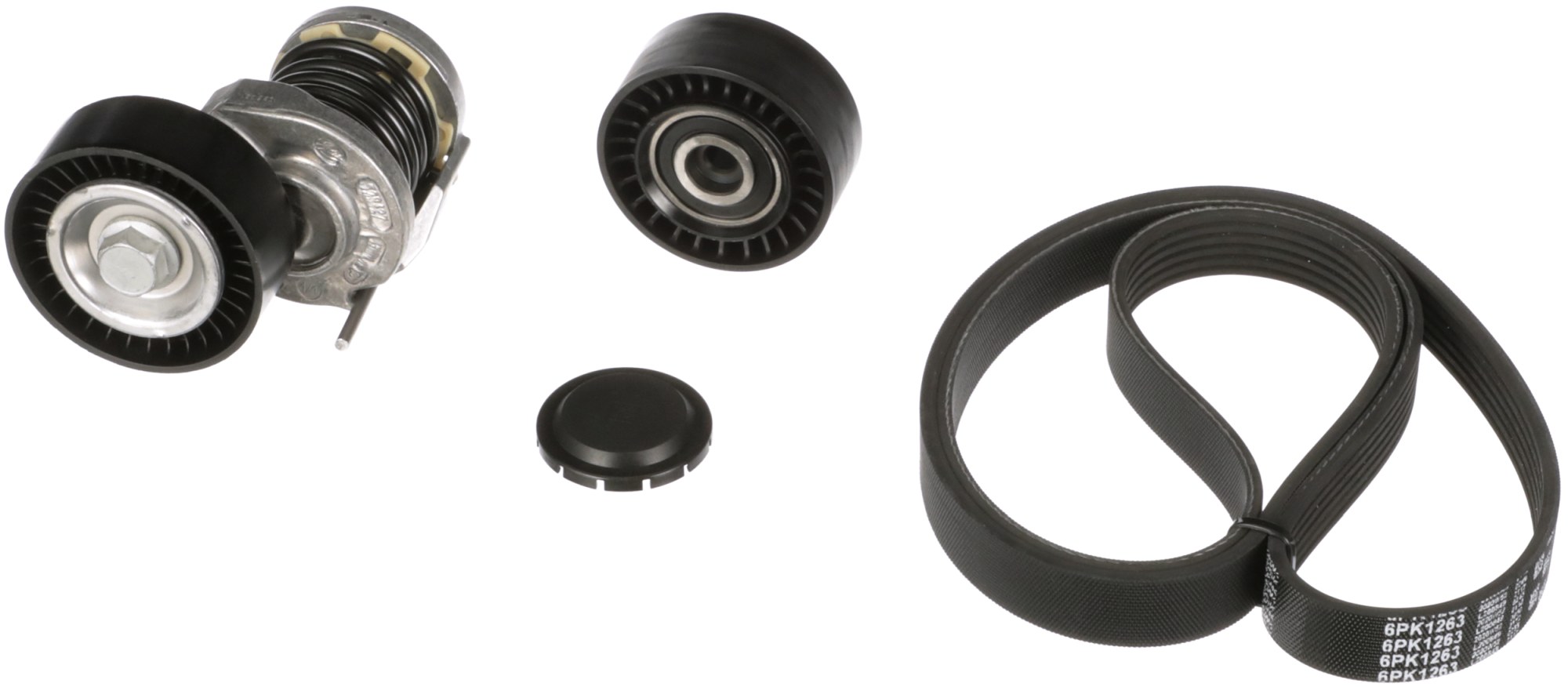 Gates K016PK1263 Drive Belt Kit