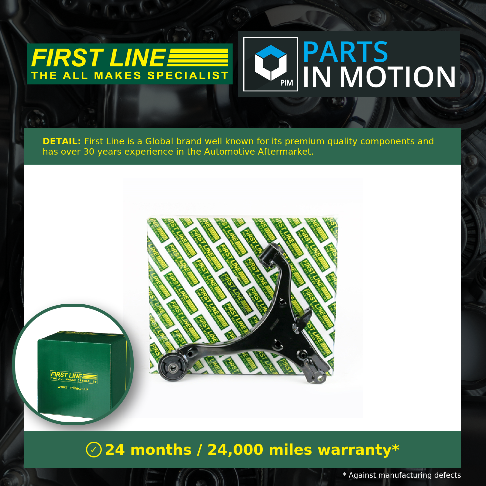 First Line Wishbone / Suspension Arm FCA6244 [PM149577]