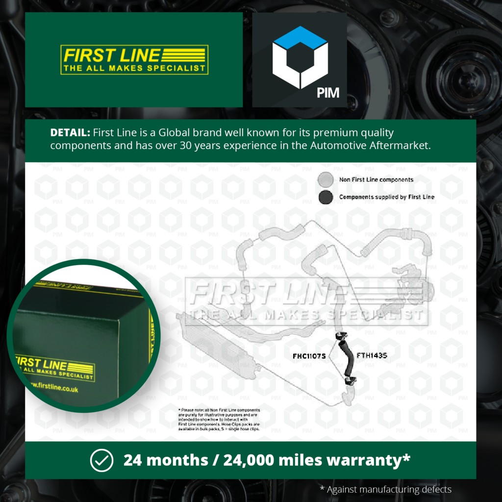First Line Turbo Hose FTH1435 [PM149219]