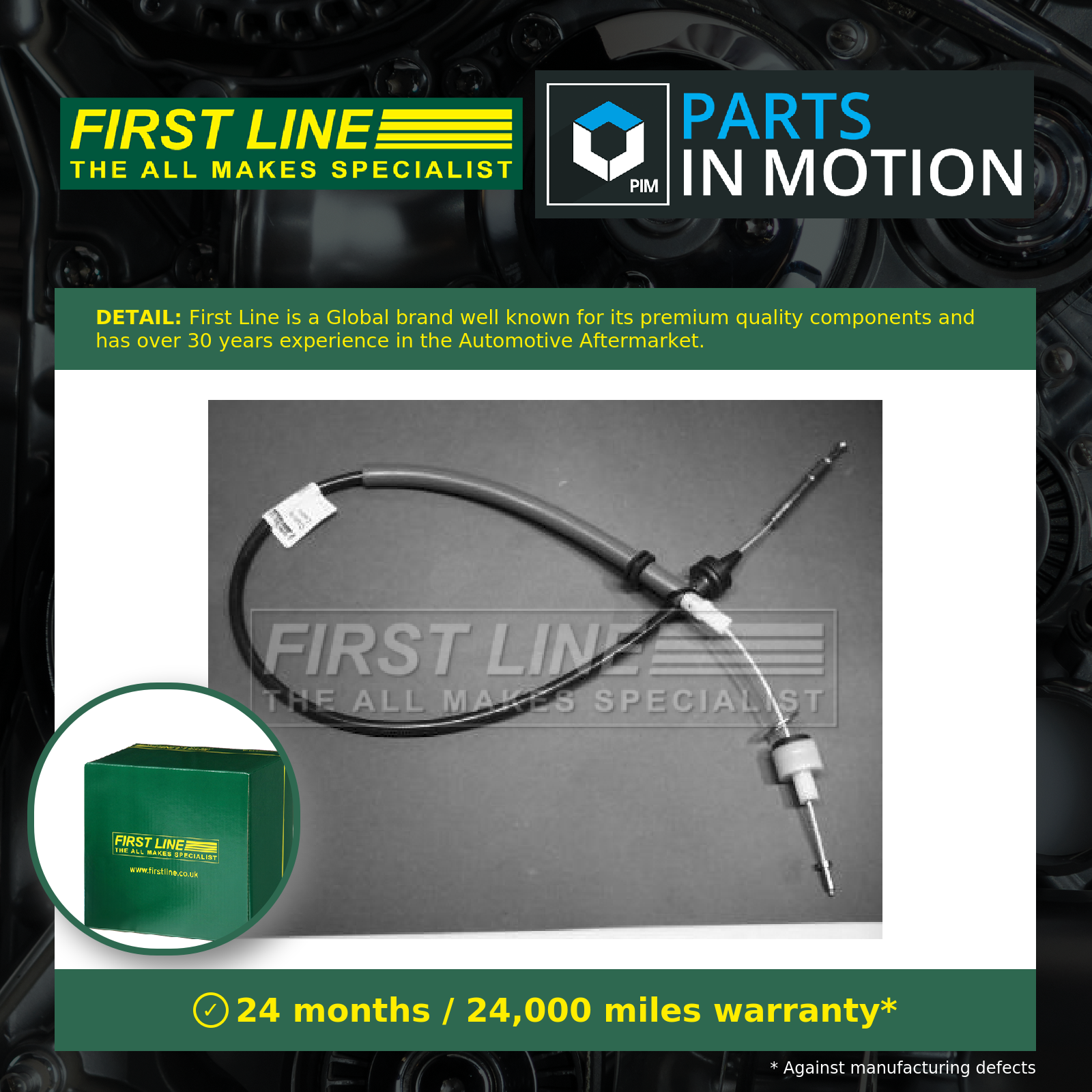First Line Clutch Cable FKC1035 [PM148036]
