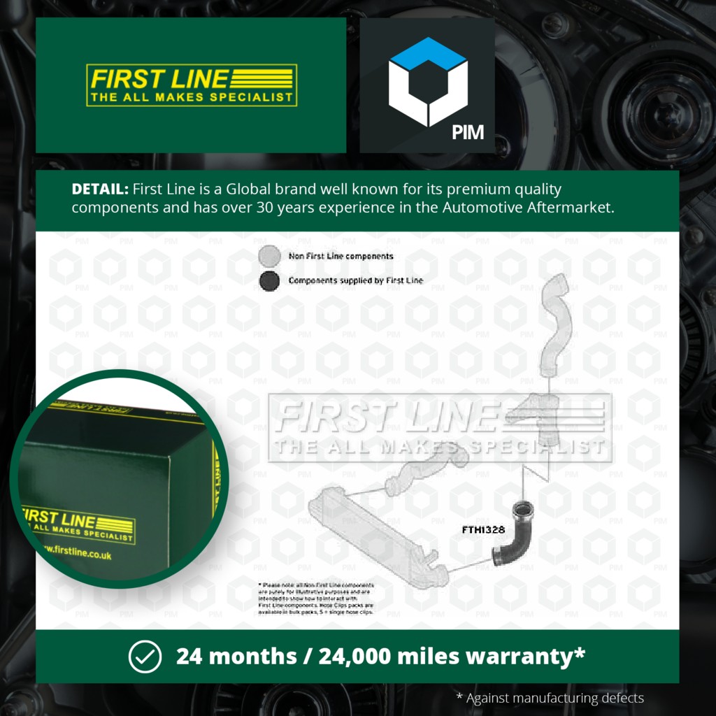 First Line Turbo Hose FTH1328 [PM146615]