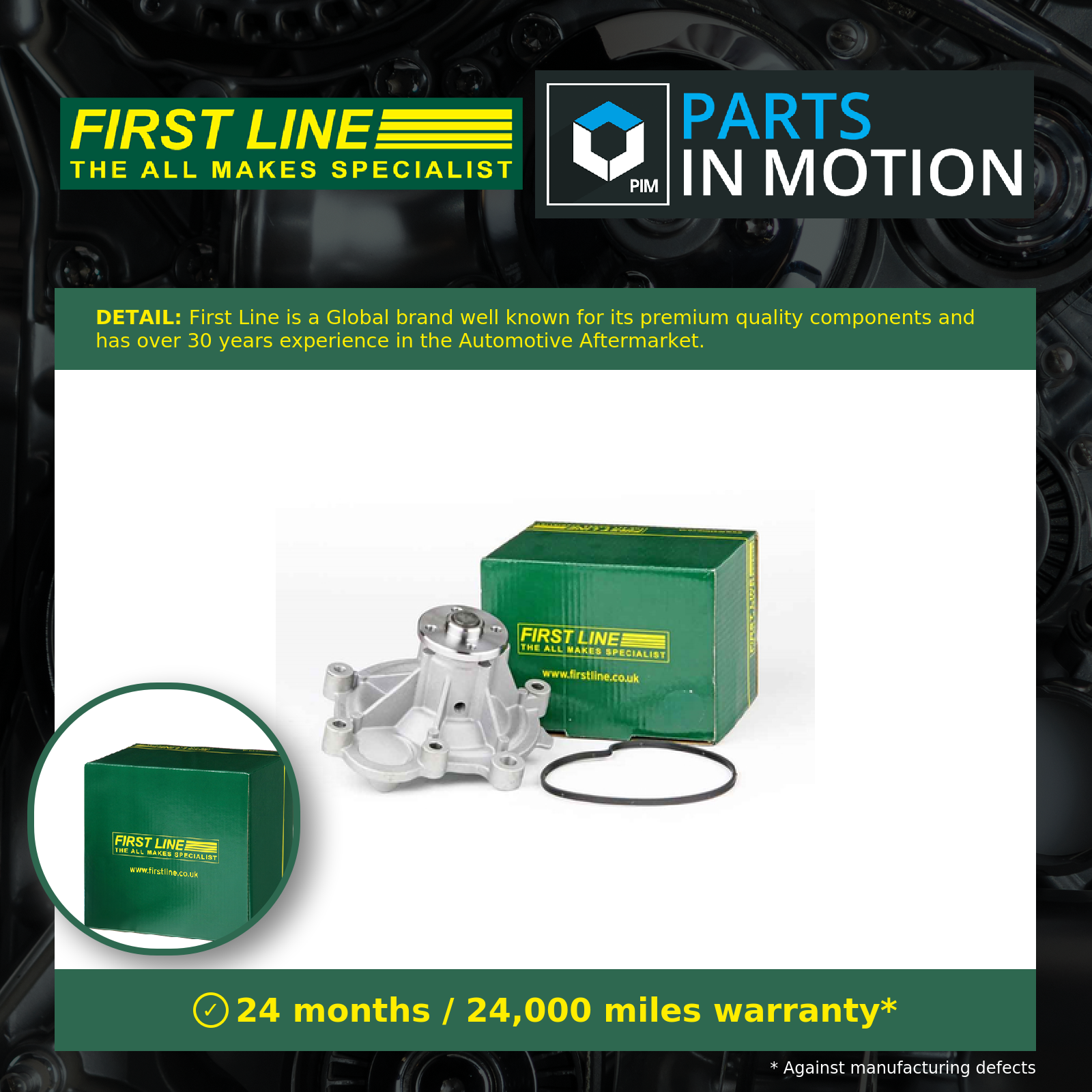 First Line Water Pump FWP2051 [PM144195]