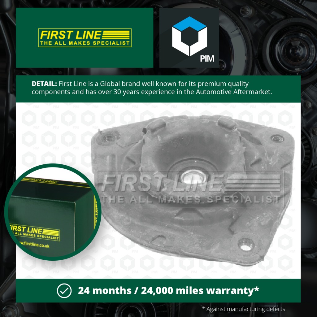 First Line Top Strut Mounting Front Left FSM5346 [PM143831]