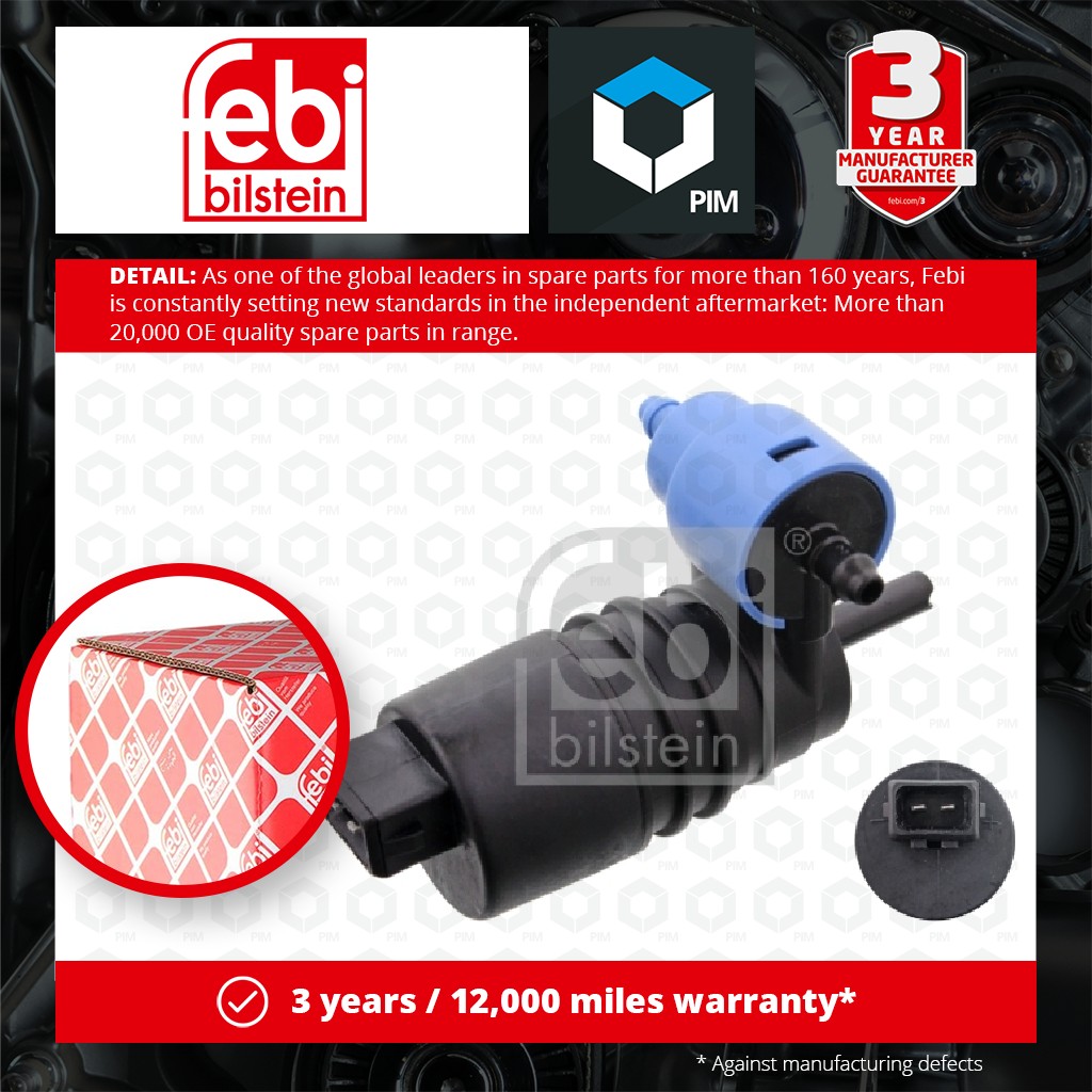 Febi Washer Pump 10275 [PM132416]