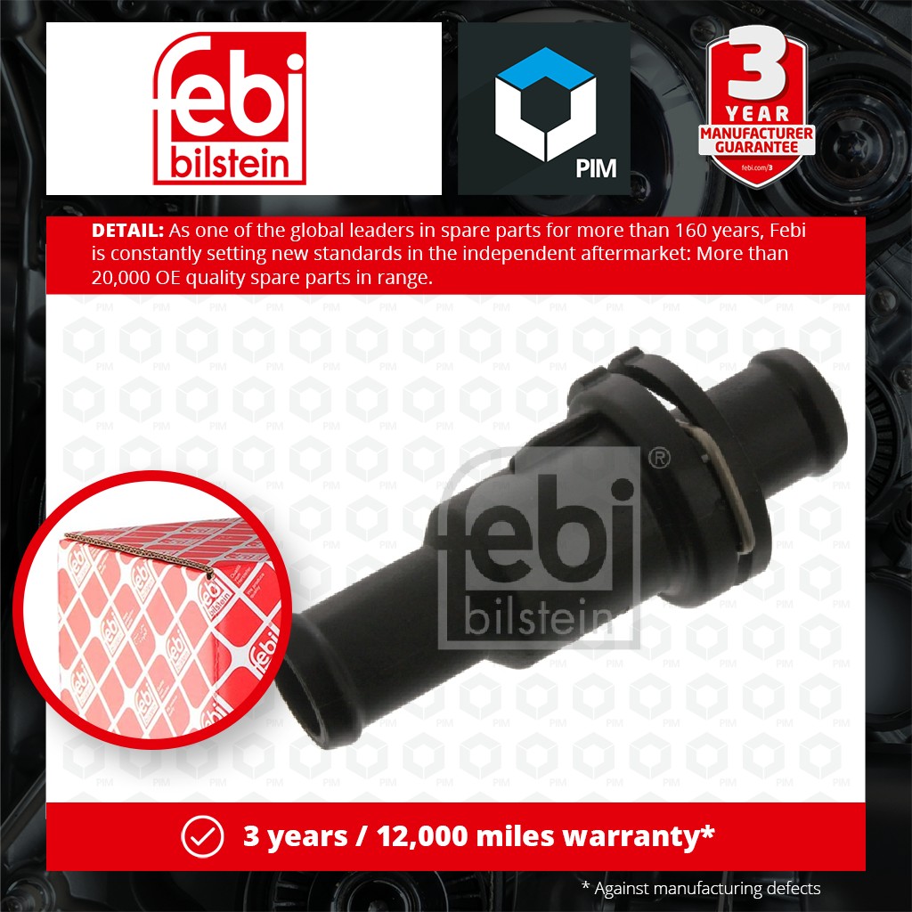 Febi Coolant Thermostat 38713 [PM132259]