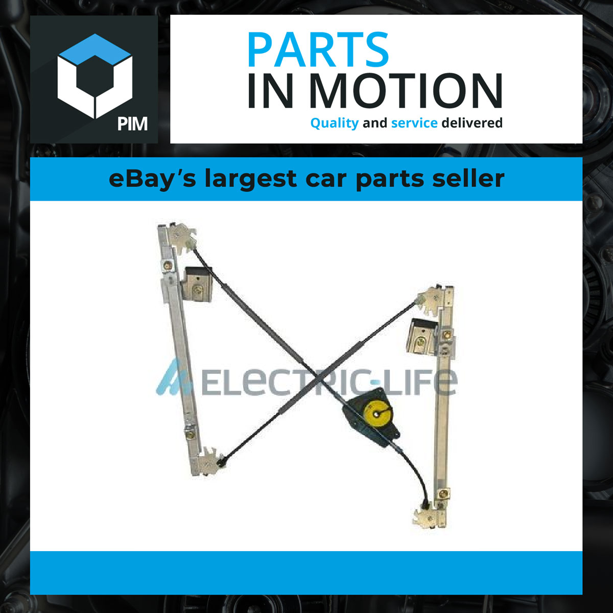 Electric-Life Window Regulator Front Left ZRST29L [PM115366]