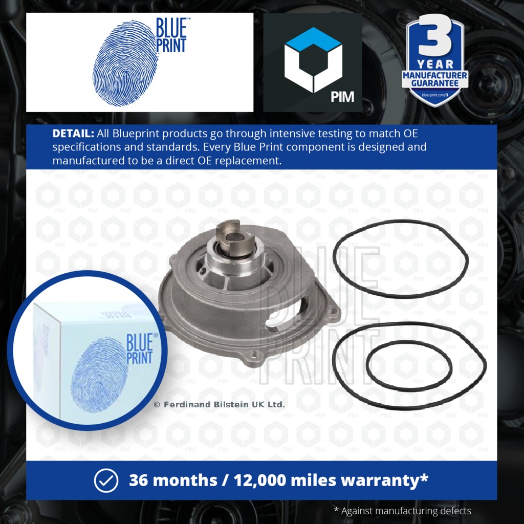 Blue Print Water Pump ADJ139111 [PM114625]