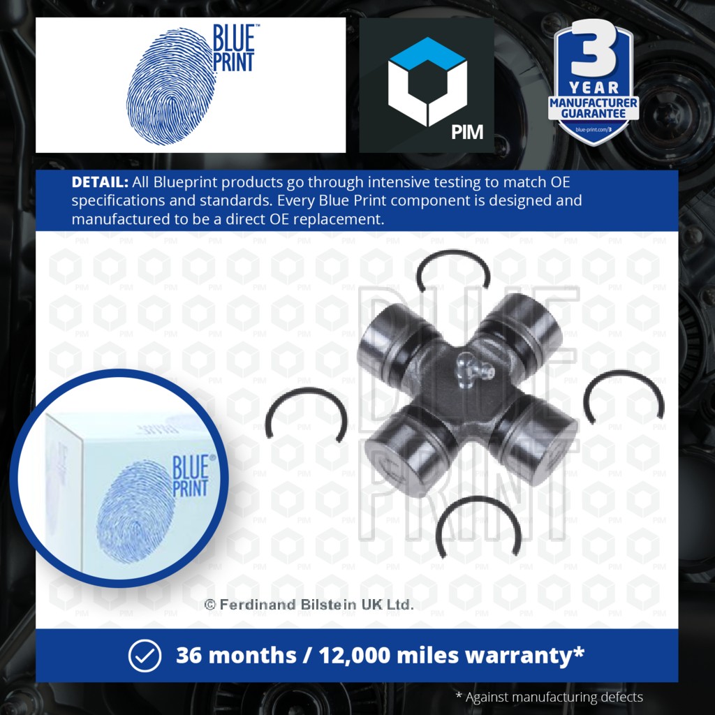 Blue Print Propshaft Joint ADC43902 [PM114566]