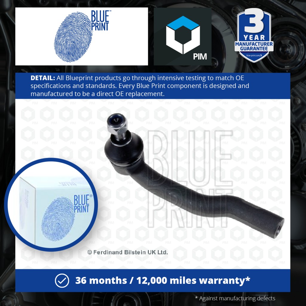 Blue Print Tie / Track Rod End Left ADK88721 [PM114456]