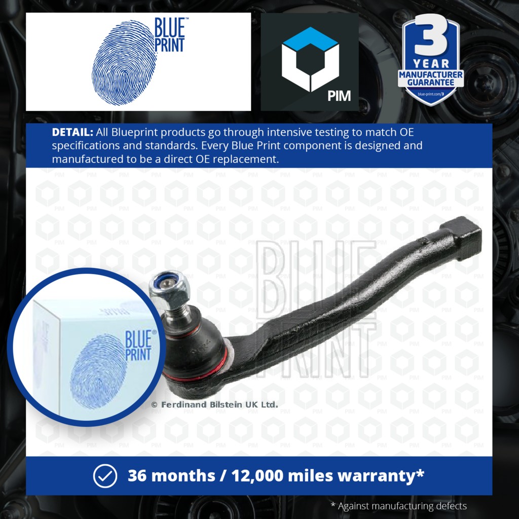 Blue Print Tie / Track Rod End Right ADG08788 [PM114434]