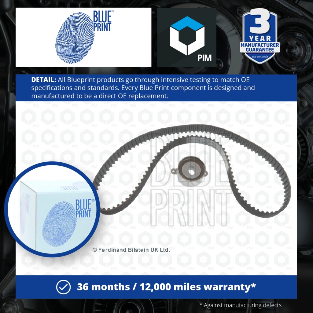Blue Print Timing Belt Kit ADH27318 [PM114340]