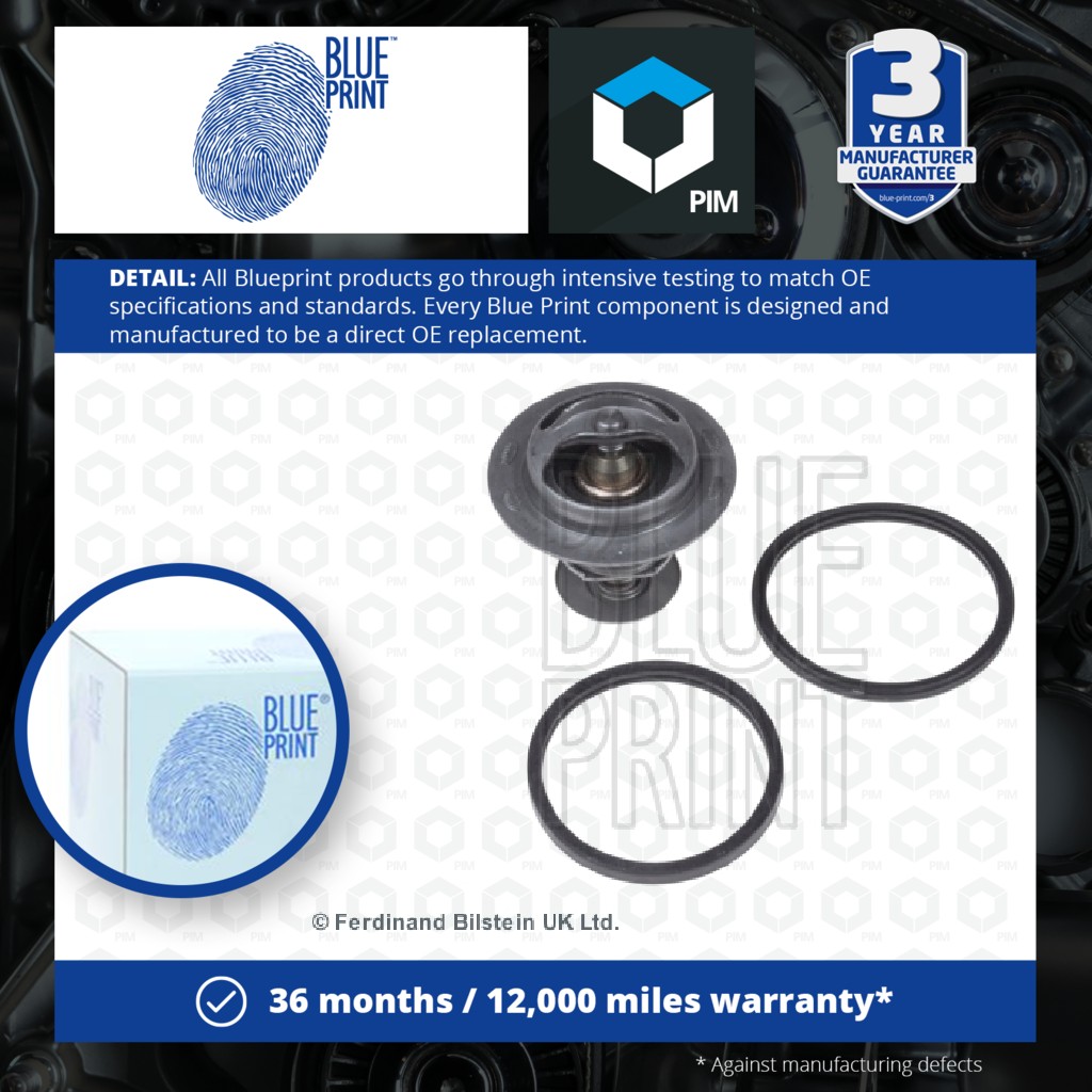 Blue Print Coolant Thermostat ADK89210 [PM114266]