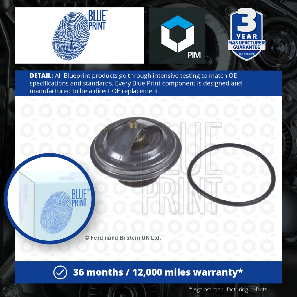 Blue Print Coolant Thermostat ADJ139202 [PM114265]