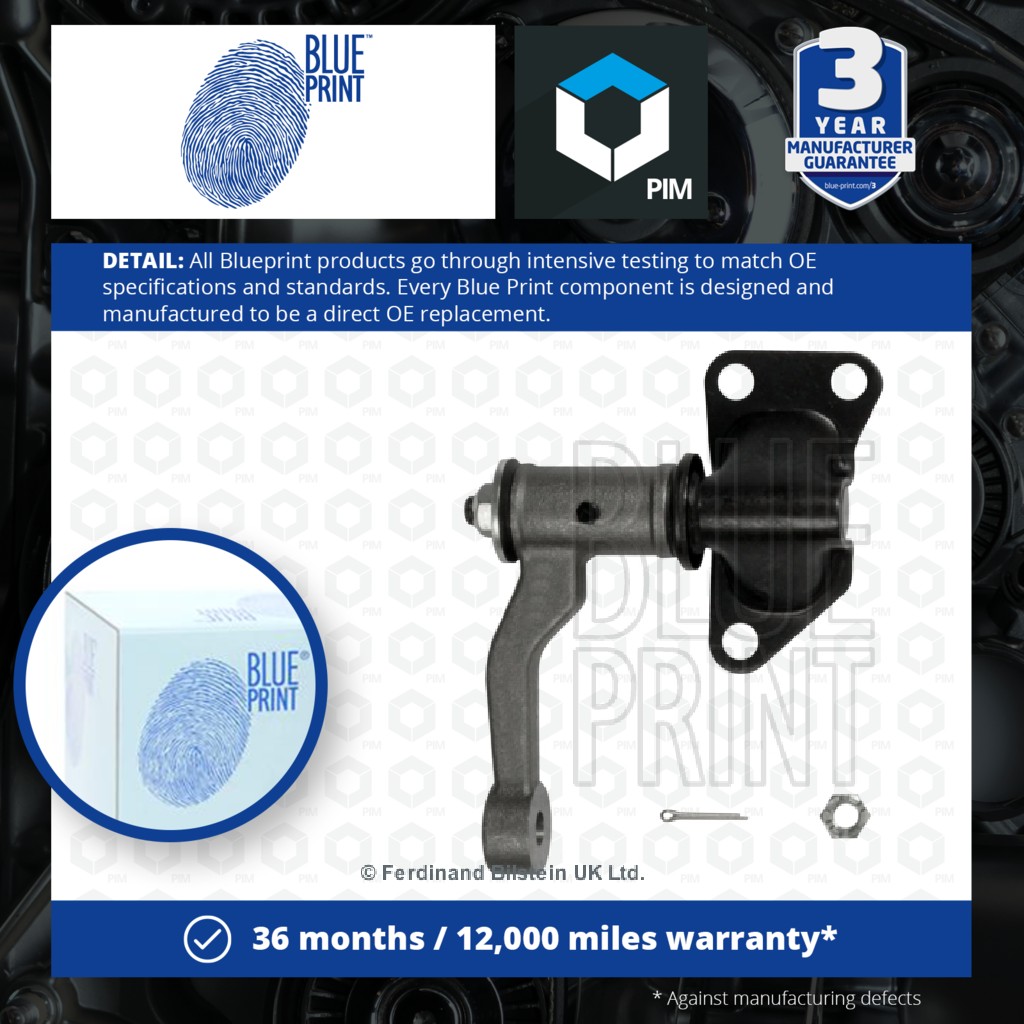 Blue Print Idler Pitman Steering Arm ADN187112 [PM114124]
