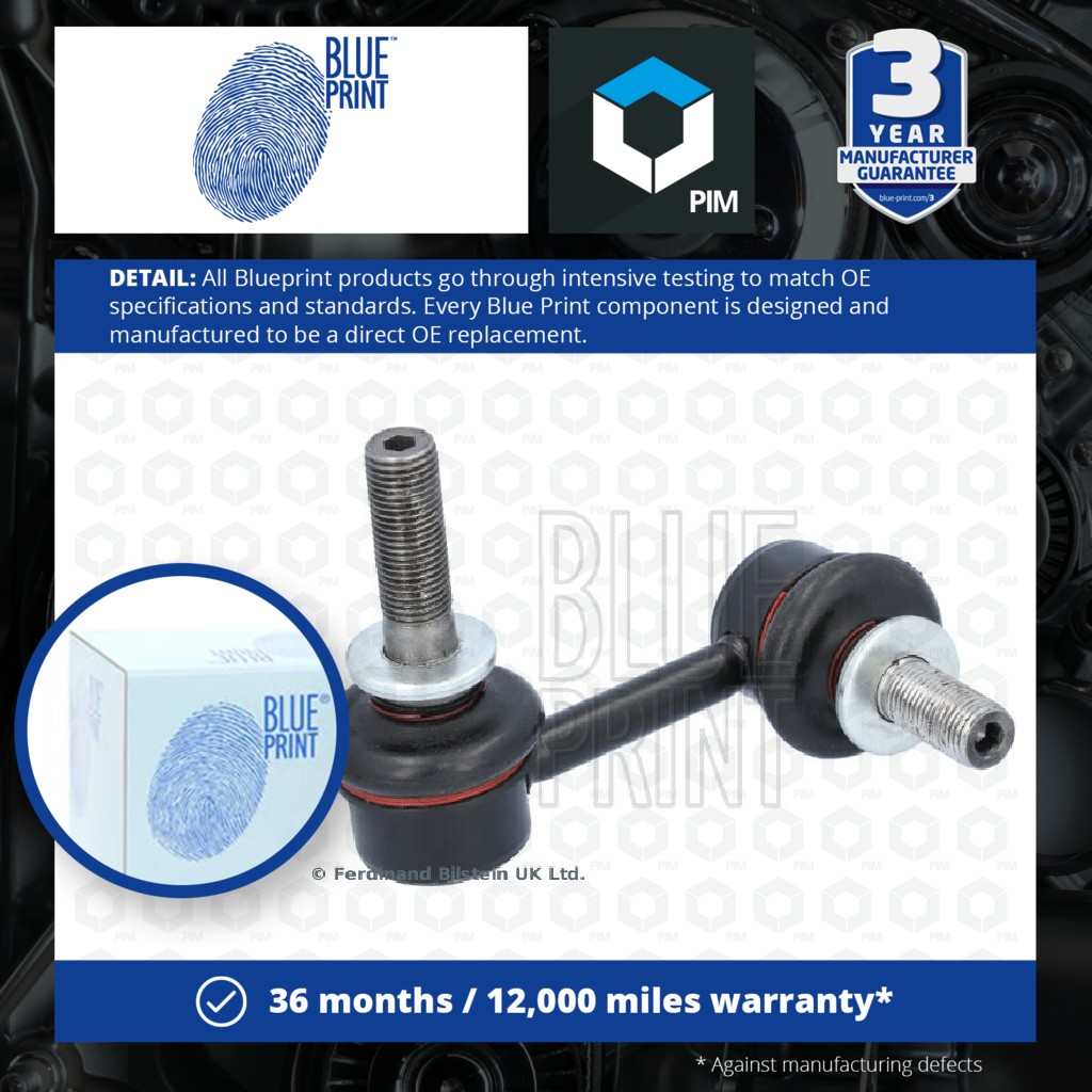Blue Print Anti Roll Bar Link Front Left ADT38594 [PM114074]