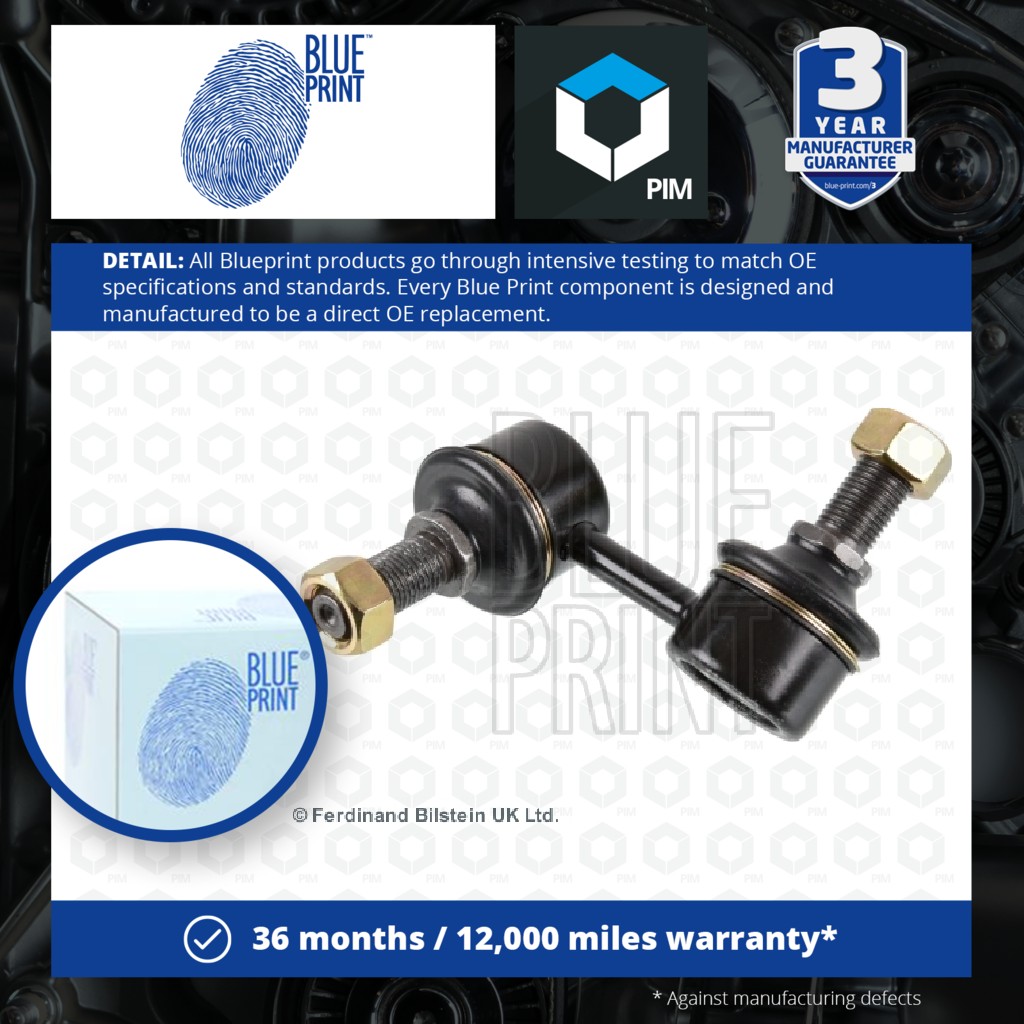 Blue Print Anti Roll Bar Link Front Left ADG08555 [PM113994]