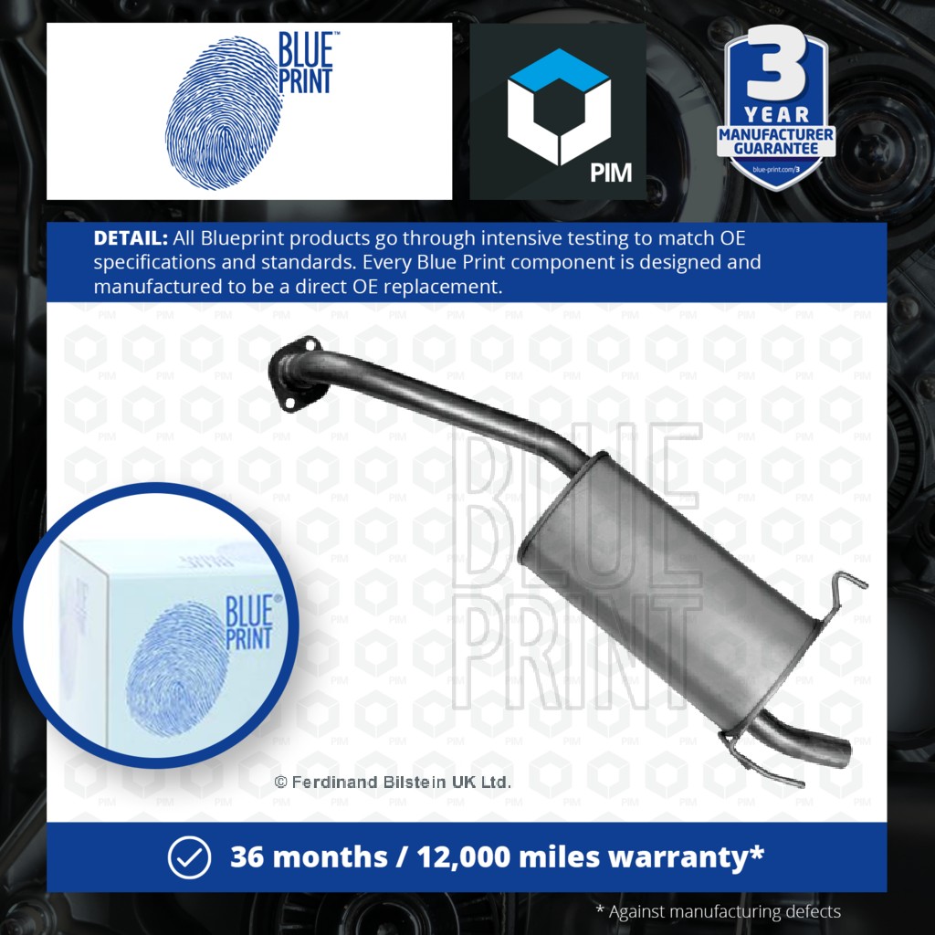 Blue Print Exhaust Box ADM56004 [PM113937]