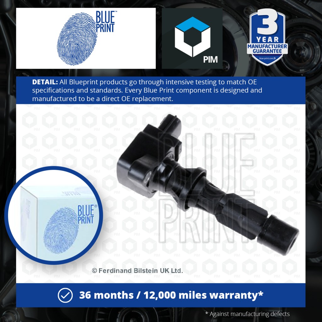 Blue Print Ignition Coil ADM51490 [PM113613]