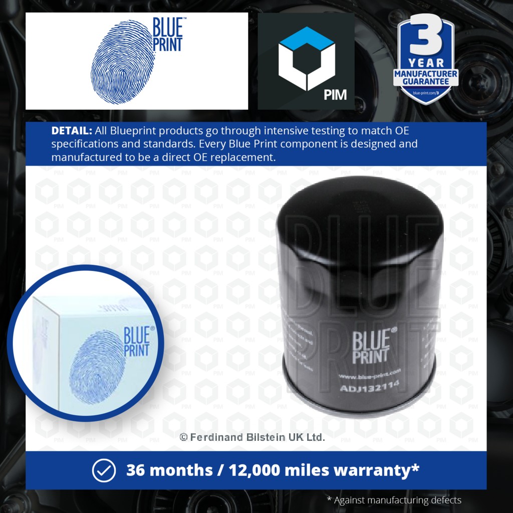 Blue Print Oil Filter ADJ132114 [PM113383]