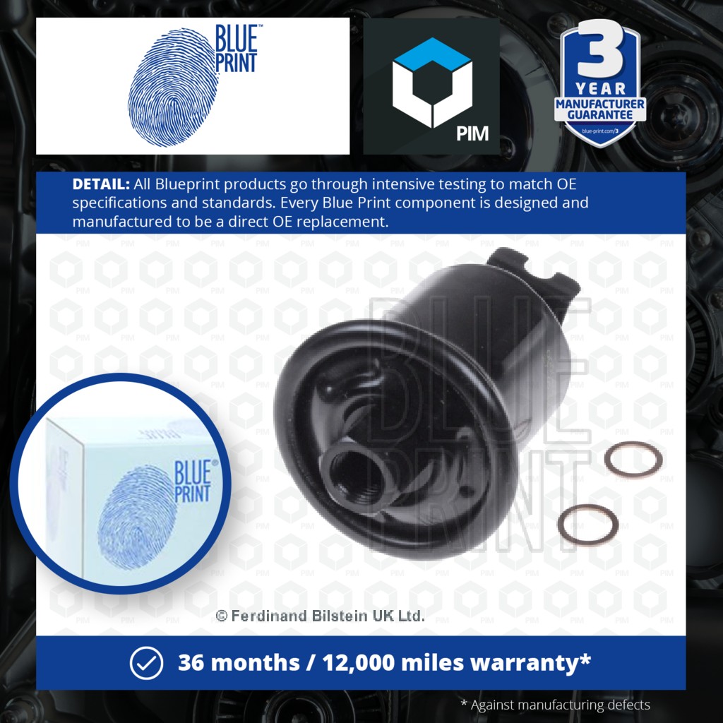 2x Blue Print Fuel Filter ADC42330 [PM113296]
