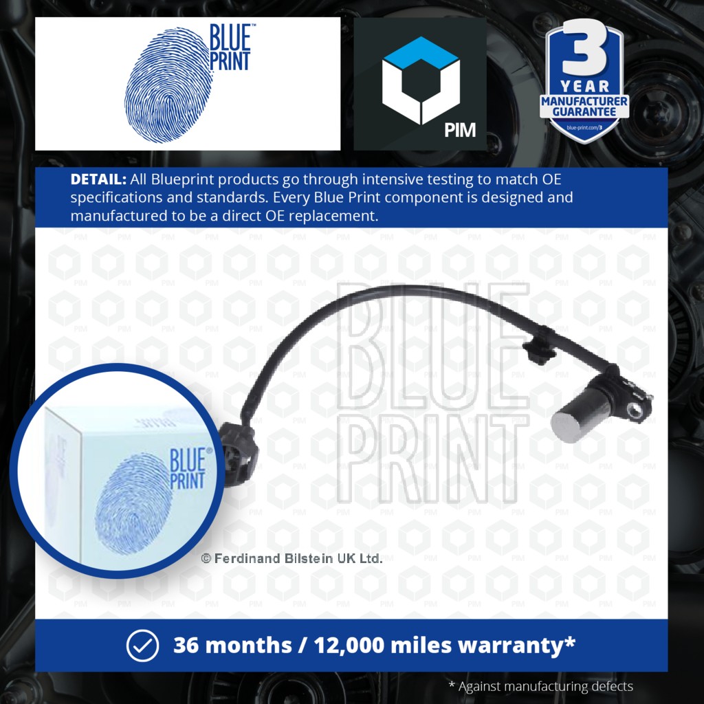 Blue Print RPM / Crankshaft Sensor ADT37232 [PM113056]