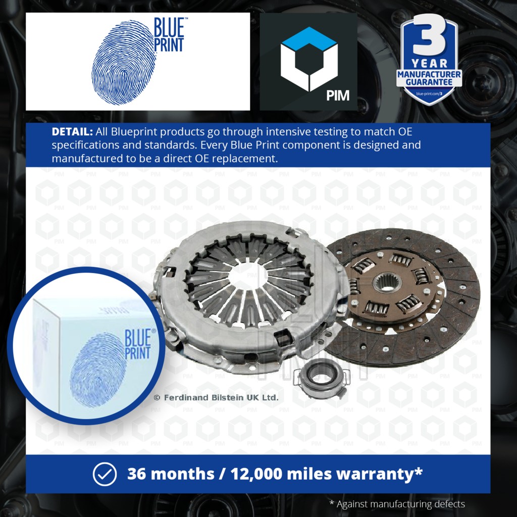 Blue Print Clutch kit only for solid conversion ADT330196 [PM112599]