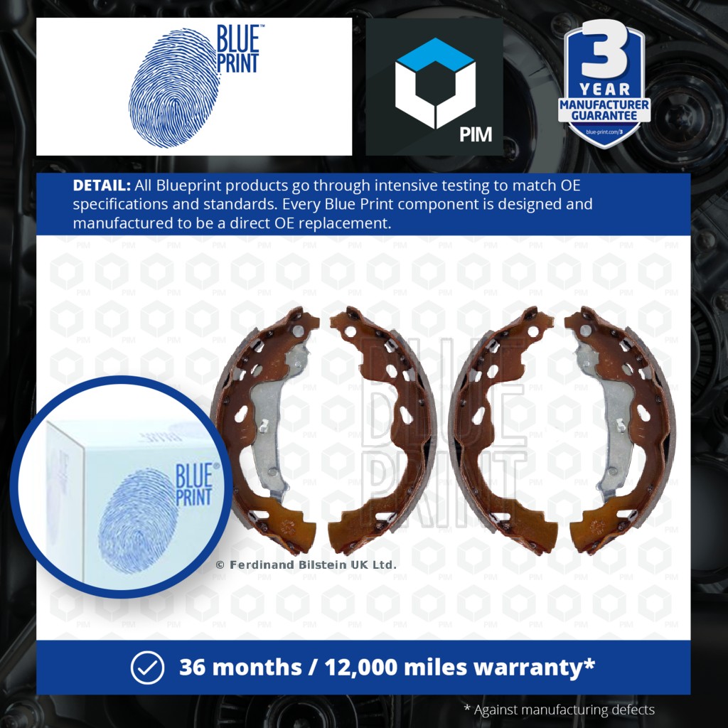 Blue Print Brake Shoes Set ADT34159 [PM112233]