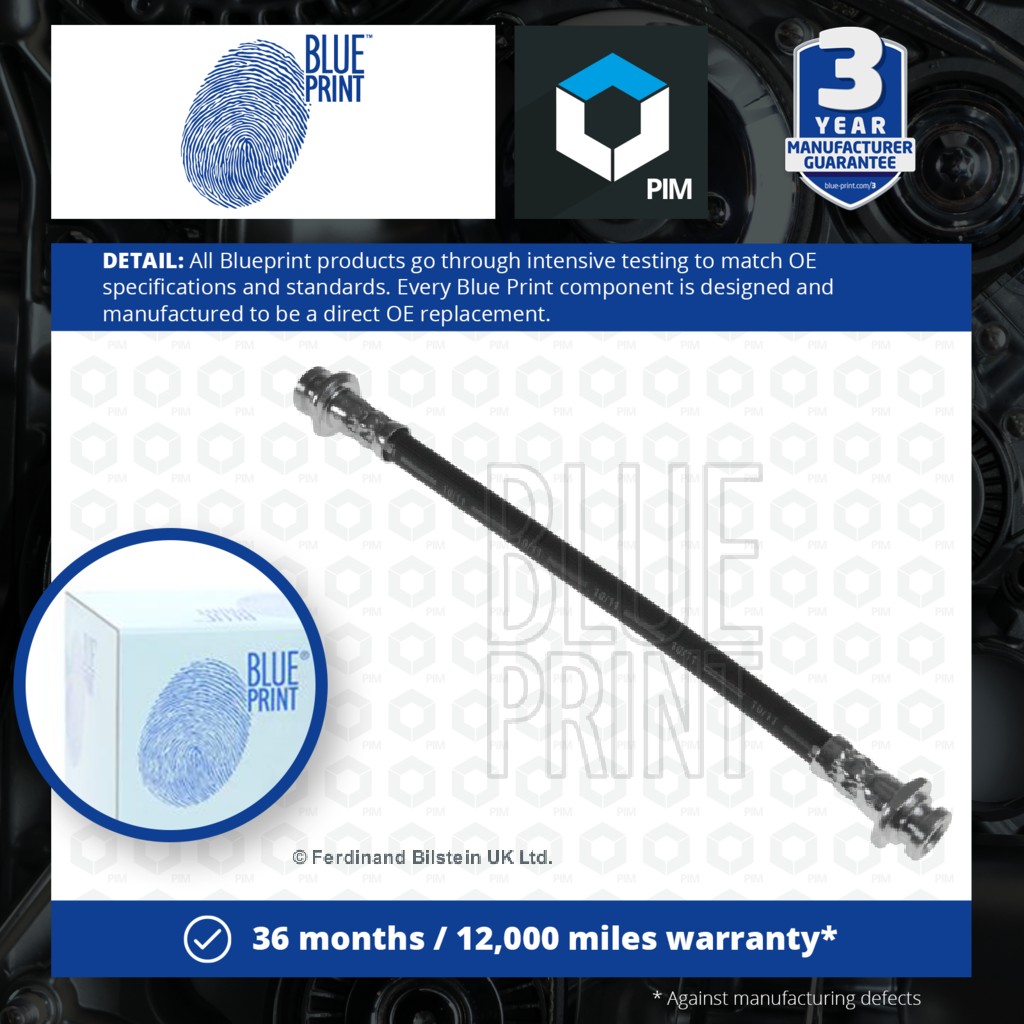 Blue Print Brake Hose Rear Inner ADK85364 [PM111892]