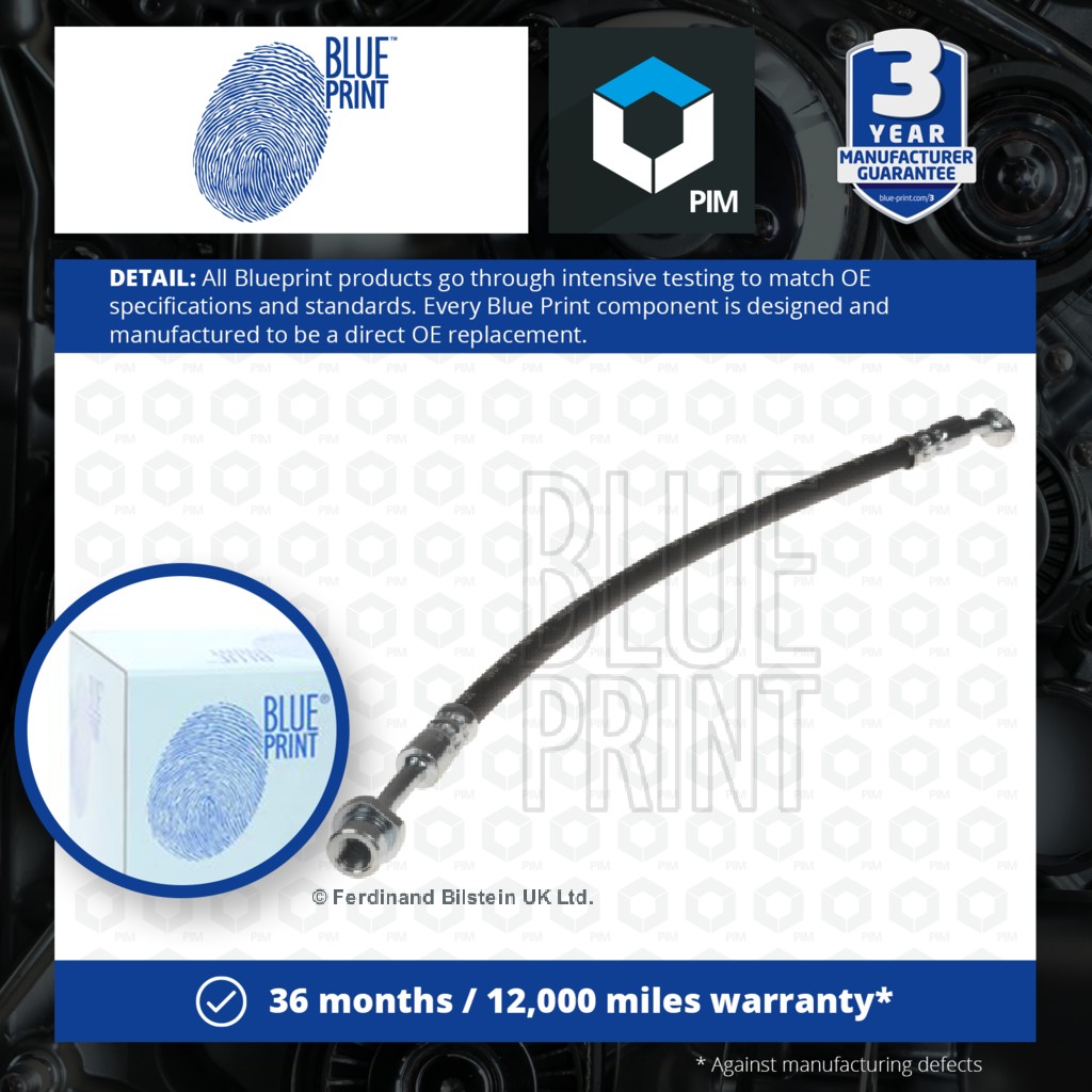 Blue Print Brake Hose Front Right ADG053228 [PM111829]