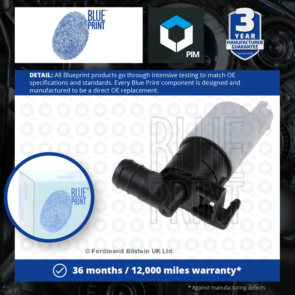 Blue Print Washer Pump ADT30309 [PM111200]