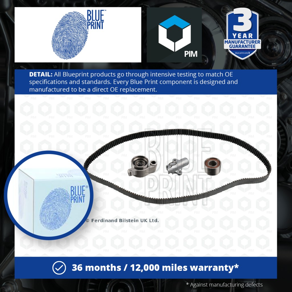 Blue Print Timing Belt Kit ADT37334 [PM110668]